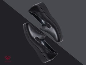 کفش روزمره لژدار زنانه مدل عسل مشکی 3