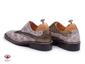 کفش چرم دامادی مدل فومن 6