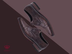 کفش چرم دستدوز مردانه مدل آرژان سی سی 2