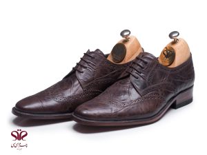 کفش چرم مردانه مدل آرژان