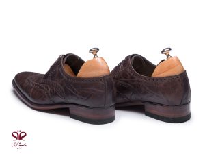 کفش چرم دستدوز مردانه مدل آرژان سی سی 6