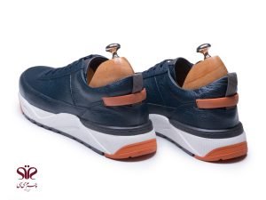 کفش اسپر مردانه مدل برانلی سرمه ای 7