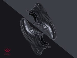 کفش اسپرت مدل آسیس پلاس مشکی 1