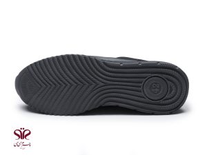 کفش اسپرت چرم مردانه مدل اسنو مشکی 3