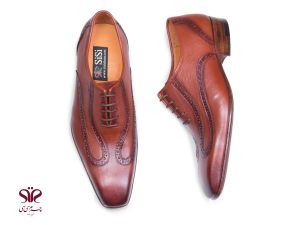 کفش چرم دستدوز تبریز مدل تیمبر 3