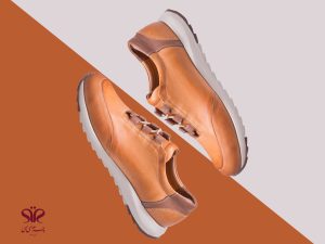 کفش اسپرت مردانه مدل جان ویک عسلی 1