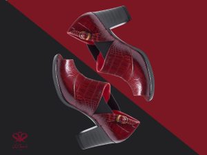 کفش زنانه پاشنه بلند مدل سرنای قرمز 2