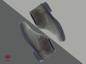 نیم بوت مردانه مدل جاوید رنگ سبز 1