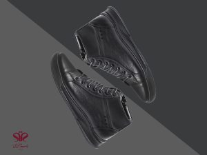 نیم بوت مردانه مدل کاپریوم مشکی 1