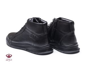 نیم بوت مردانه مدل کاپریوم مشکی 4