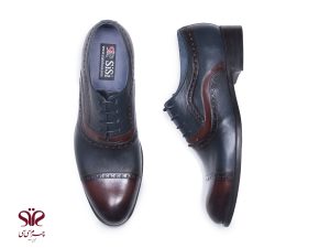 کفش چرم مردانه دستدوز تبریز مدل برکر 3