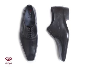 کفش چرم مجلسی مردانه سی سی مدل کارتر 2