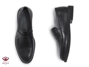 کفش مردانه اداری و پرسنلی مدل کاپیتان مشکی