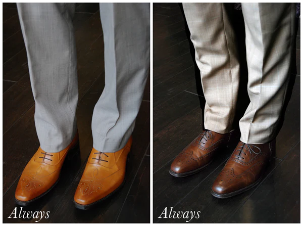 کفش مردانه قهوه‌ای بهتر است یا کفش مشکی؟