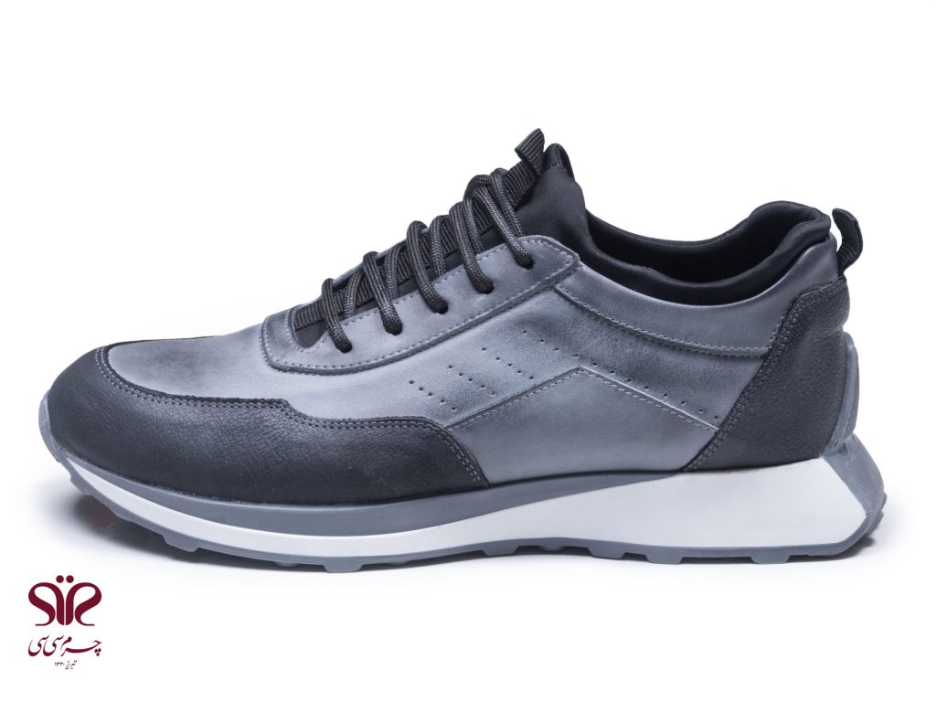 کفش مردانه با زیره سبک و مقاوم در برابر شکستگی مدل اوکتای پلاس طوسی