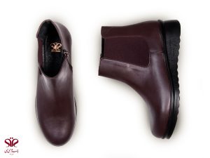 نیم بوت زنانه سی سی مدل ان اس رنگ قهوه ای