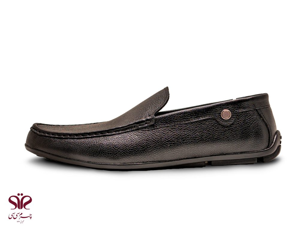 کفش کالج مردانه چرم مدل ساشا سی سی
