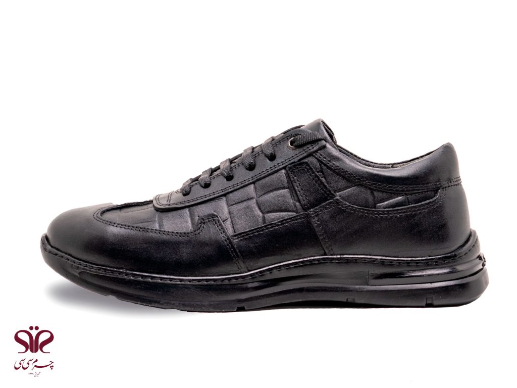 کفش اسپرت مردانه مدل امیر رنگ مشکی - طوسی