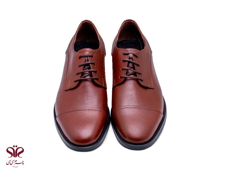 کفش رسمی مردانه سی سی مدل هوندا رنگ عسلی