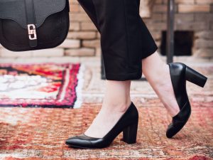 کفش پاشنه دار زنانه رسمی مدل آترا - کفش چرم تبریز