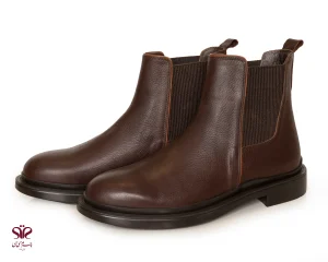 نیم بوت چرم مدل اولیور