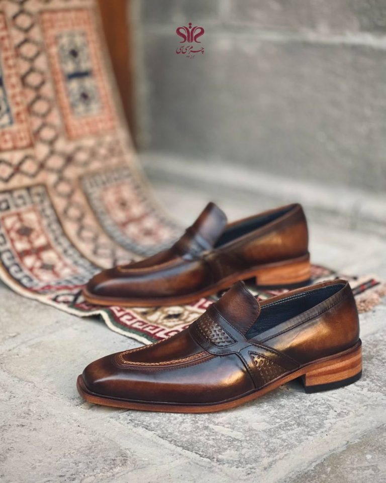 کفش تمام چرم مردانه مدل زیگما - تصویر 8
