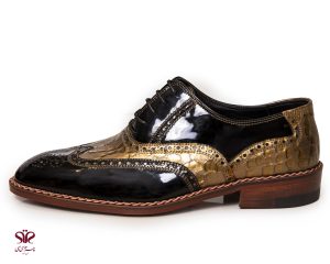 کفش تمام چرم مردانه مدل مایک پلاس